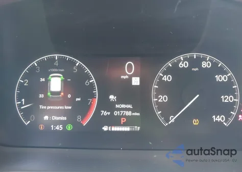 2025 Honda Odyssey Ex-L z USA, uszkodzony, nr VIN 5FNRL6H65SBO88431